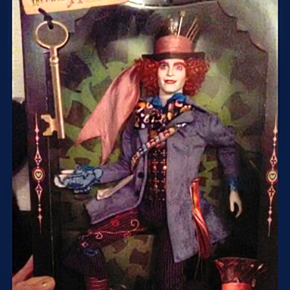 Johnny Depp Mad Hatter Barbie Doll